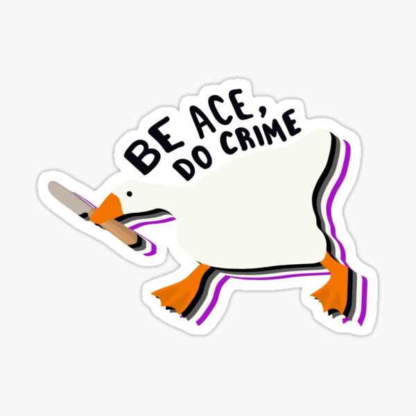Be ace do crime oie sans titre | Sticker