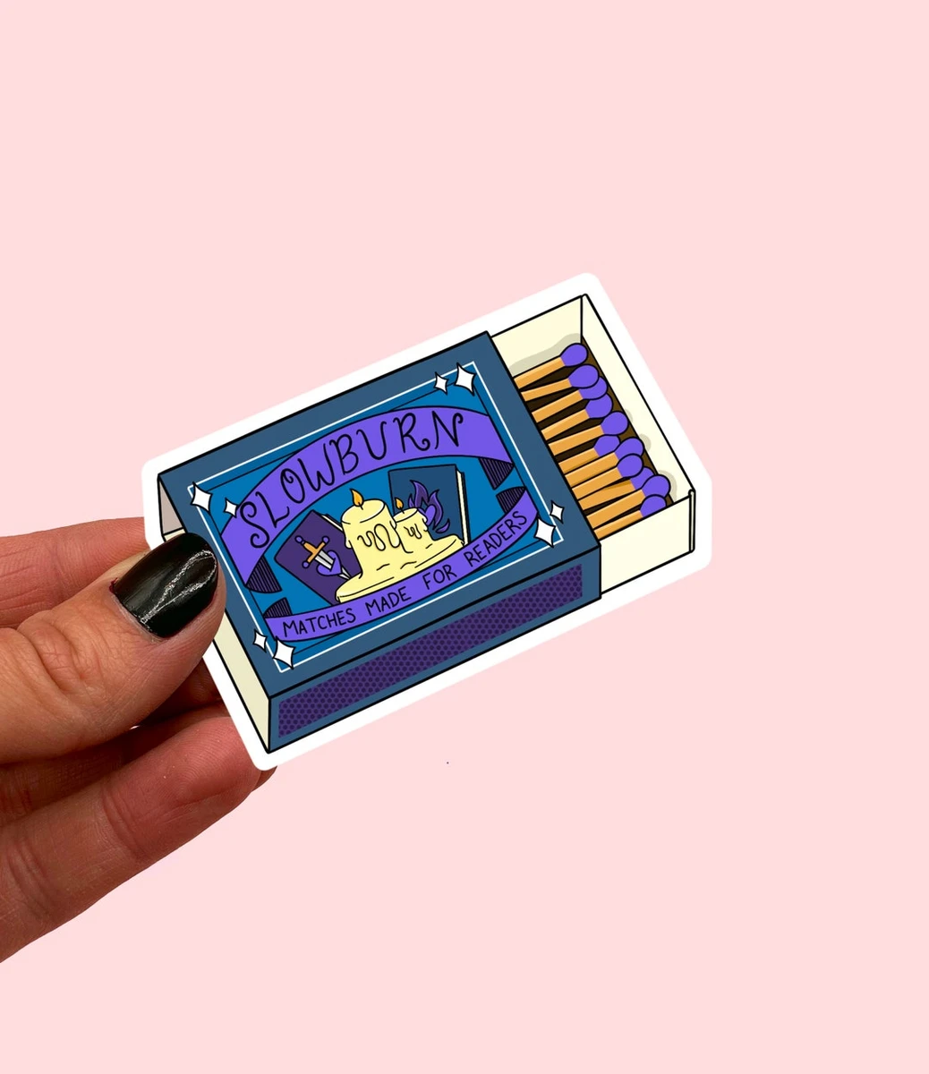 Slowburn matches for readers sticker | Book clubsticker | Book lover sticker | Book nerd sticker | romance book sticker | slowburn Books