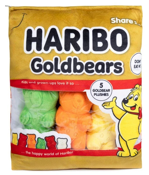 HARIBO - GRAND SAC A COLLATION EN PELUCHE - GOLBEARS