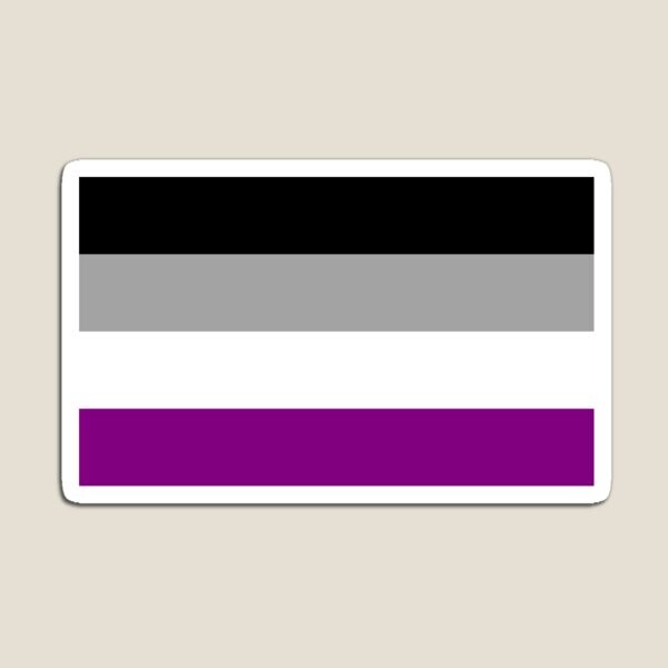 Drapeau de la fierté asexuée | Magnet