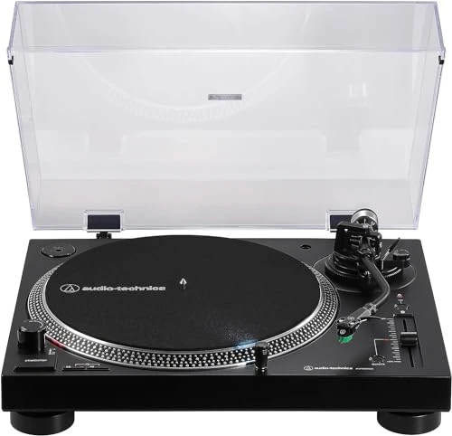 Audio-Technica LP120xBTUSB Platine à Entraînement Direct (Bluetooth & USB) Noir