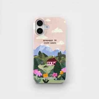 Touch Grass Phone Case