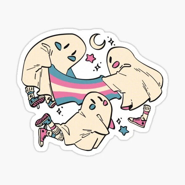 Fantôme transgenre | Sticker