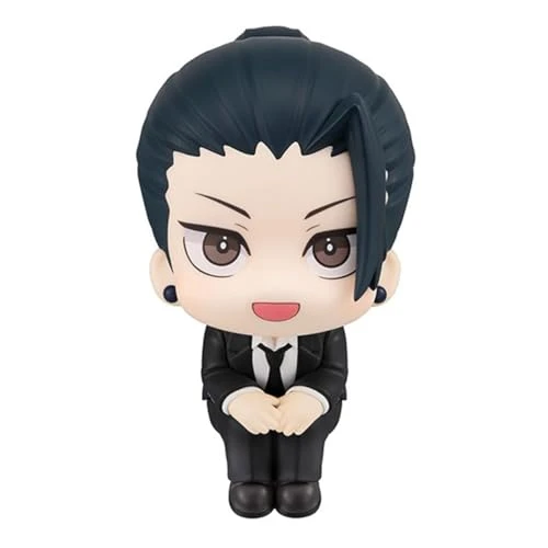 Zhongkaihua JJK Figurines d'anime Geto Suguru Figurine Modèle Statue, JJK Action Figure Anime Look Up Figurine, 10 cm PVC Décoration de Bureau Collection Cadeau