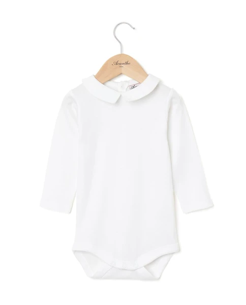 Body blanc col carré