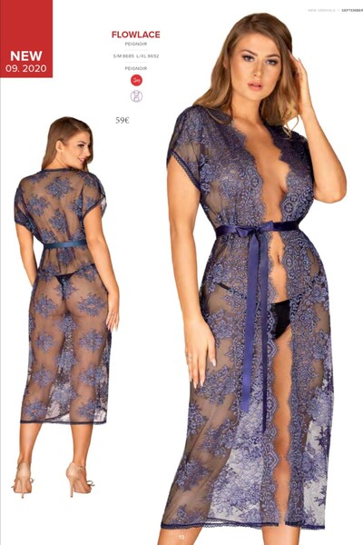 Peignoir Flowlace