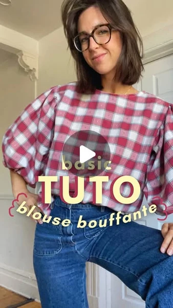 Violaine | Slow Fashion et Créativité on Instagram: "TUTO : blouse manches bouffantes 🍄🍂Olalalal quel projet! Je suis tellement contente du résultat! J’ai envie de la refaire dans pleins de couleurs et imprimes différents et même en robe ça serait juste canon!! 🥰Ce que j’adore en vrai c’est que tout le monde peut le reproduire, t’as juste besoin d’une chemise dont tu aimes bien la forme dans ta garde robe (et d’une machine à coudre bien sûr)! Et surtout c’est gratuit et pas besoin de s’embêter avec un patron à imprimer et à découper 🫠J’espère que le tuto vous plaira et qu’il est clair! Je sais que tout va très vite mais j’étais obligé pour que ça rentre dans le timing imposé par insta pour l’algorithme…Je réalise que c’est clairement un cours de couture mais en littéralement 3min 🥵Amusez vous bien avec ce tuto et prenez soin de vous 😘Bisouuuussss 💌#couture #couturedebutant #upcycling #slowfashionmovement #slowfashion #upcycledclothing #upcyclingfashion #slowlifestyle #upcyclingclothes #coutureforeverybody"