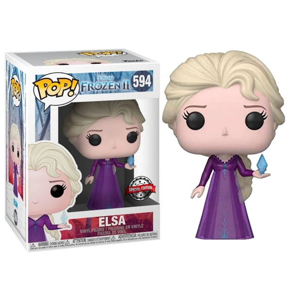 Figurine Elsa In Nightgown / La Reine Des Neiges / Funko Pop Disney 594 / Exclusive Spécial Edition