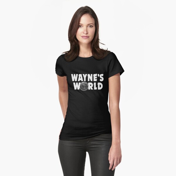 Le monde de Wayne | T-shirt moulant