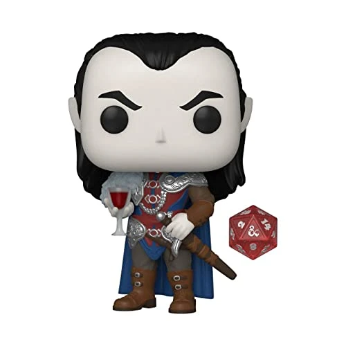 POP! Dungeons &amp; Dragons 782 - Strahd Vinyl Figure with Dice Special Edition, Cranberry