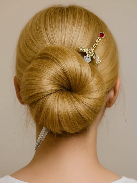 Goldryn Hair Pin Sword