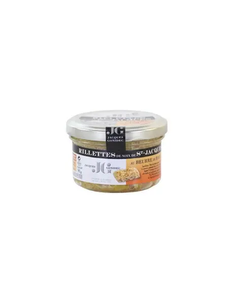 Rillettes aux noix Saint-Jacques - Conserverie Gonidec