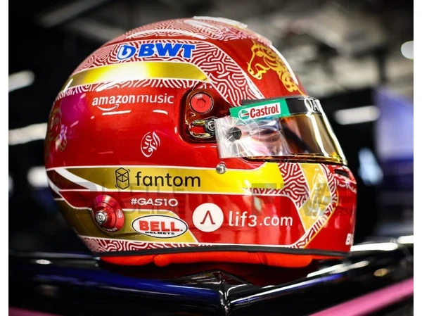 CASQUE PIERRE GALSY - QATAR GP 2023