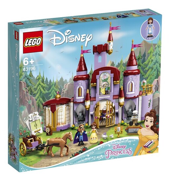 LEGO Disney Princess 43196 Le château de la Belle et la Bête