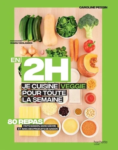 Livre de Batch Cooking végétarien 