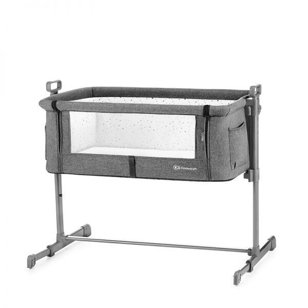 Lit bébé cododo Kinderkraft Neste Grey Melange