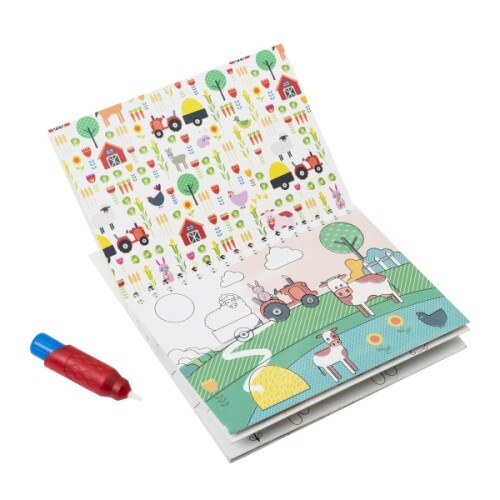Cahier de coloriage magique à l'eau