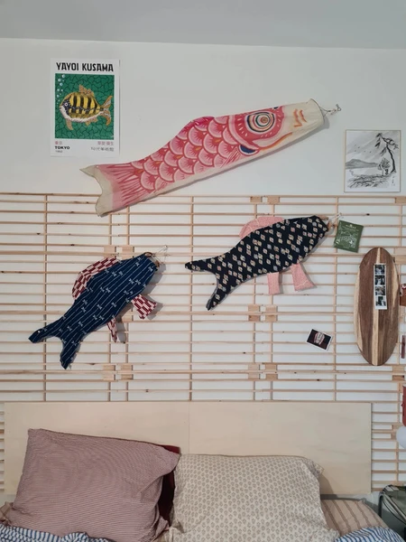 Koinobori vintage 100% japon