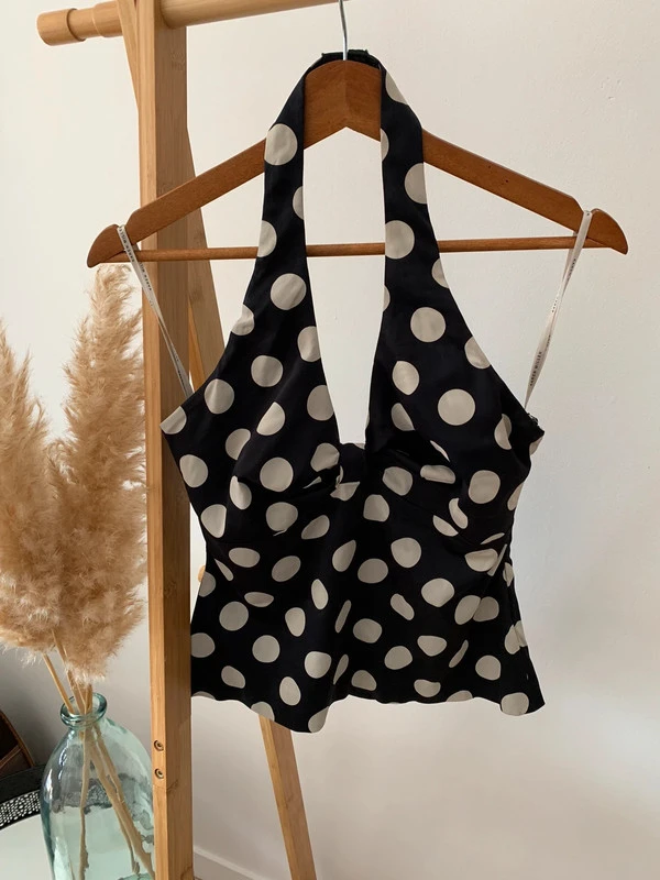 Bustier  noir Vintage Karen Millen