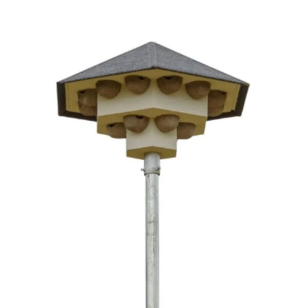 Tour à hirondelles de fenêtre montée sur poteau (complète) HT HZ 01