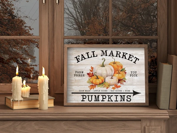 Affiche citrouille, Affiche automne, décoration automne, Pumpkins, Citrouille, Automne, Halloween, affiche décoration automne,
