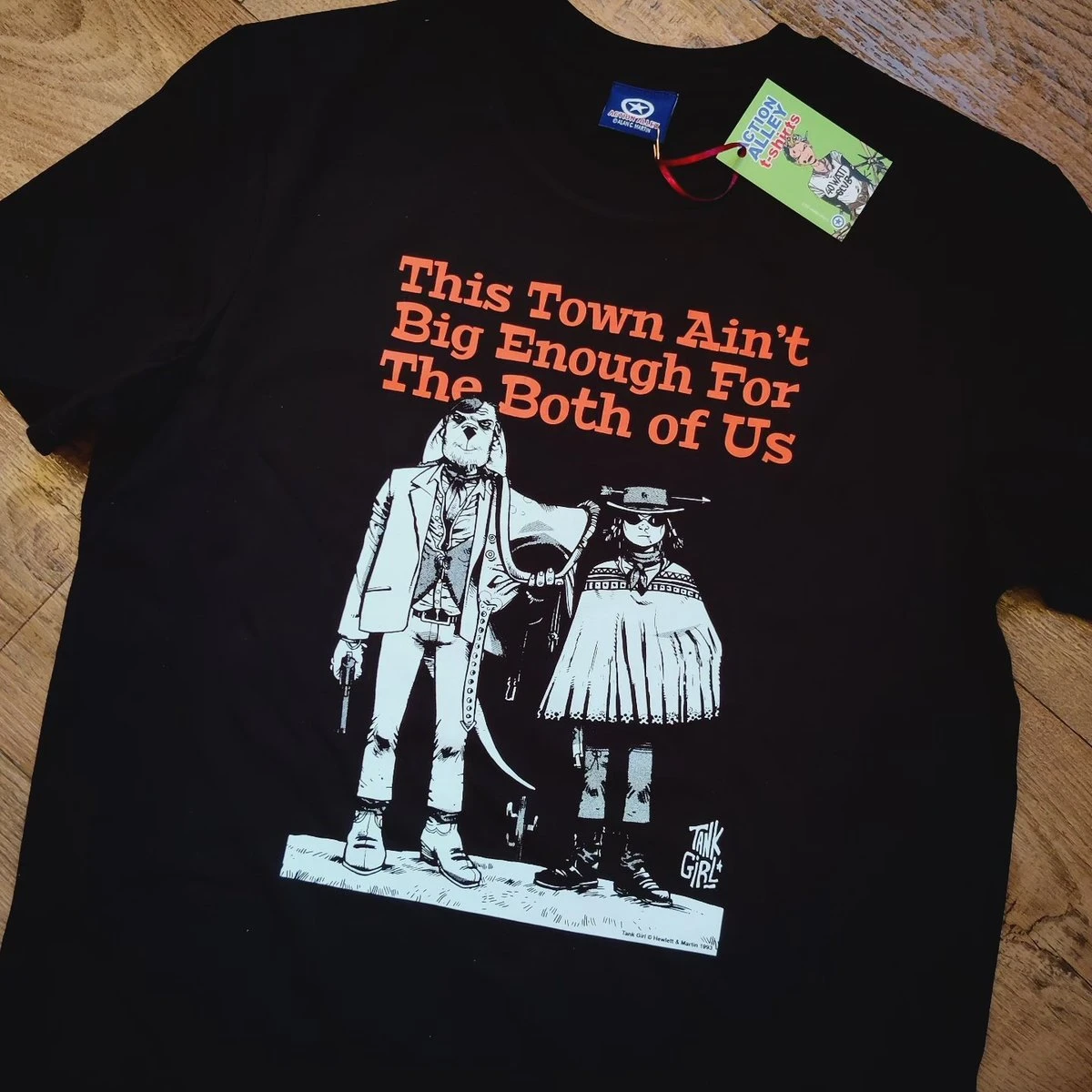 "This Town..." Tank Girl T-Shirt - Hewlett & Martin Design - Organic