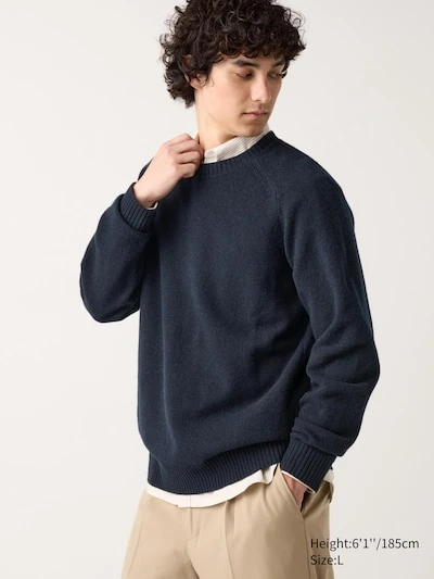 Pull En Laine Premium Col Rond