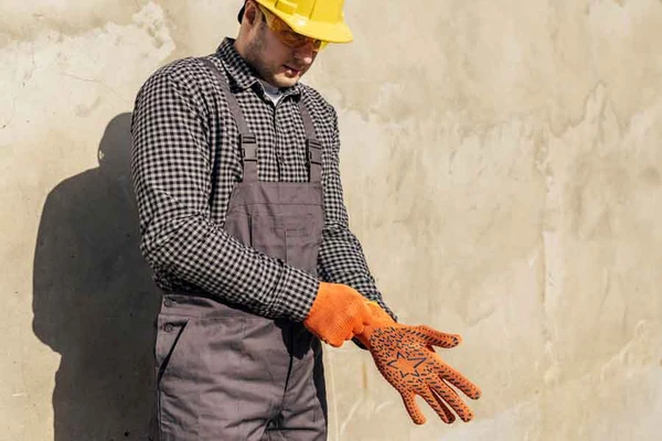 Sous gants pour le chantier