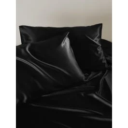 taie d’oreiller en soie bleu vert 65x65