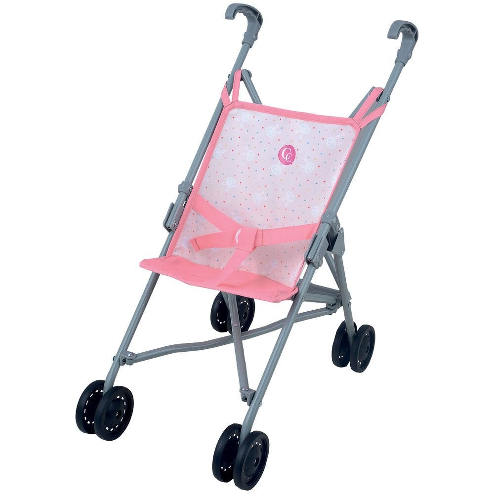 MA PREMIERE POUSSETTE CANNE ROSE