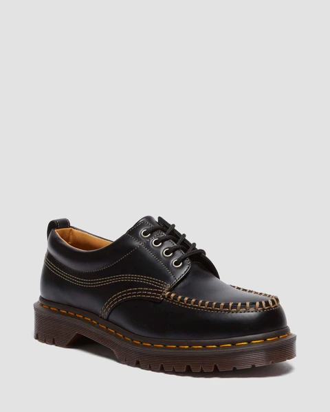 Chaussures Lowell en cuir en Noir | Dr. Martens