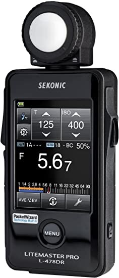 Sekonic LiteMaster Pro Posemètre à écran tactile avec émetteur Radio: Amazon.fr: Photo & Caméscopes