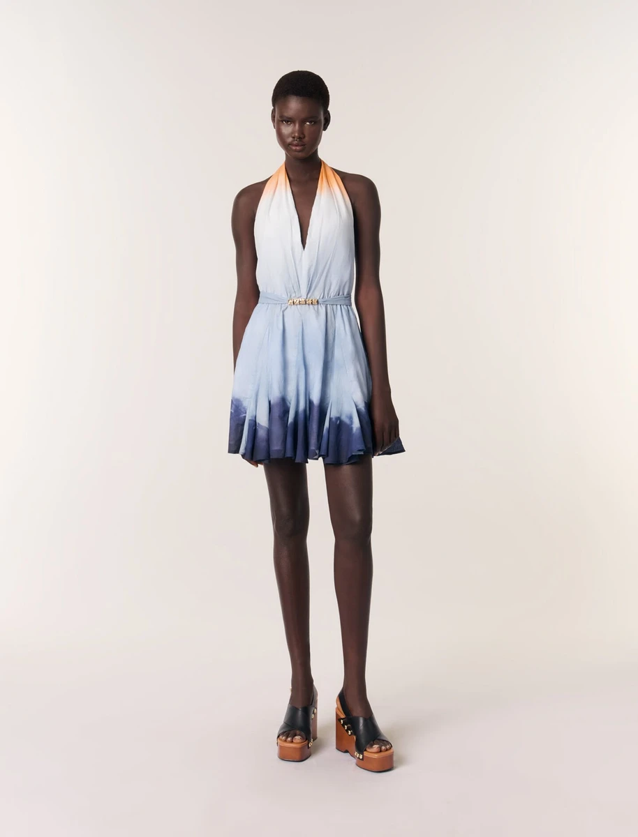 Robe courte tie & dye