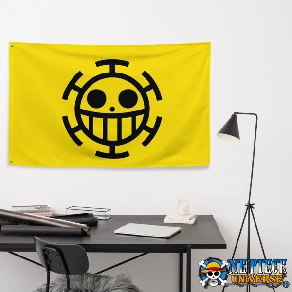 Heart Pirates Flag (Trafalgar Law Jolly Roger) | One Piece Universe Store