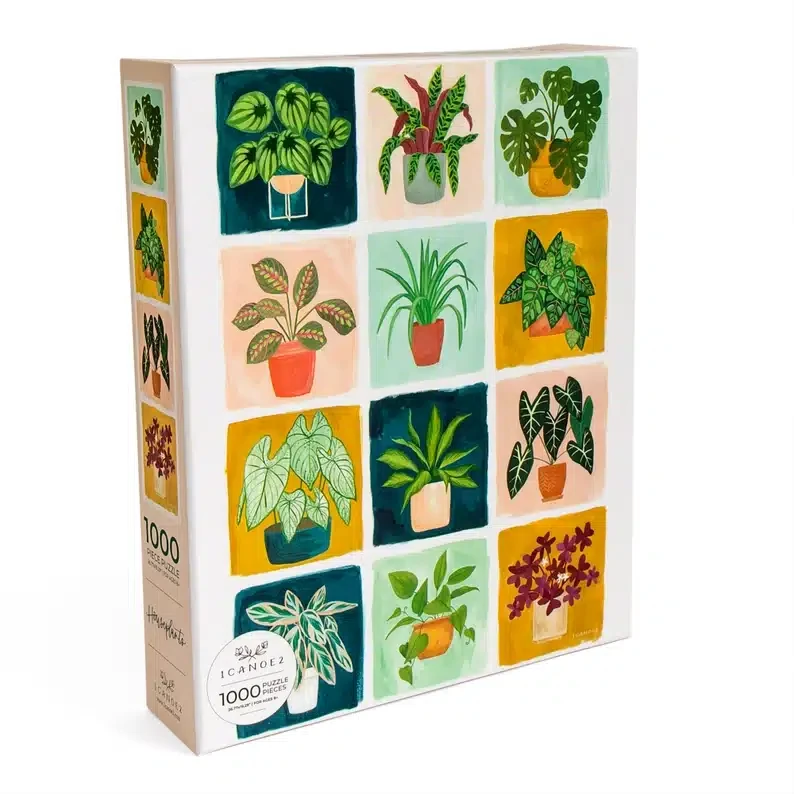 Puzzle Houseplants 1000 pièces - 1canoe2 - Trevell