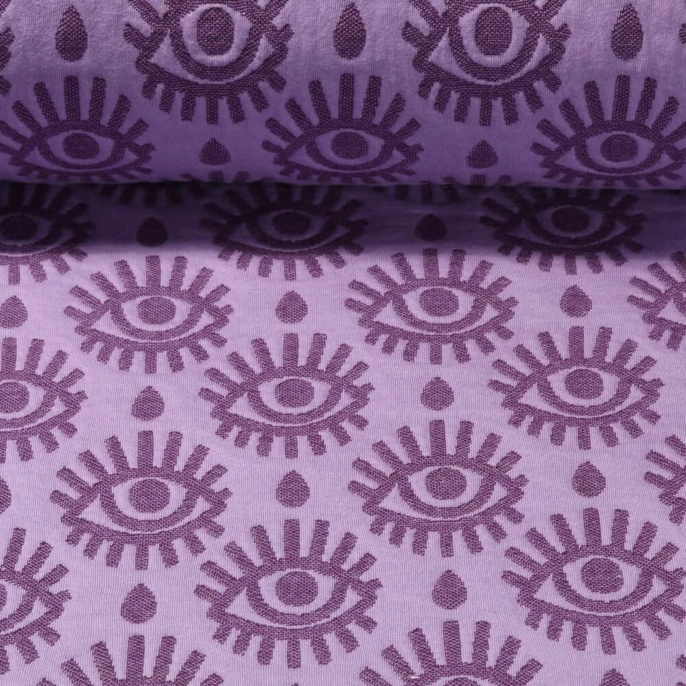 Sweat - Hamburger Liebe Stepper Queens United Look Matelassé Violet