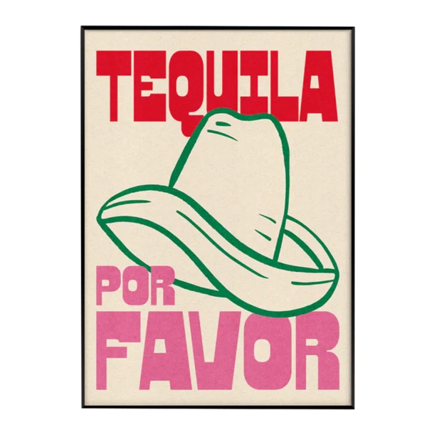 Affiche A3 Tequila
