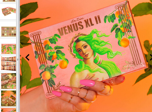 Palette d'Ombres à Paupières Lime Crime – Venus XL II
