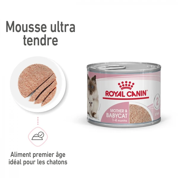 ROYAL CANIN Mother & Babycat tendre mousse (à l'unité)