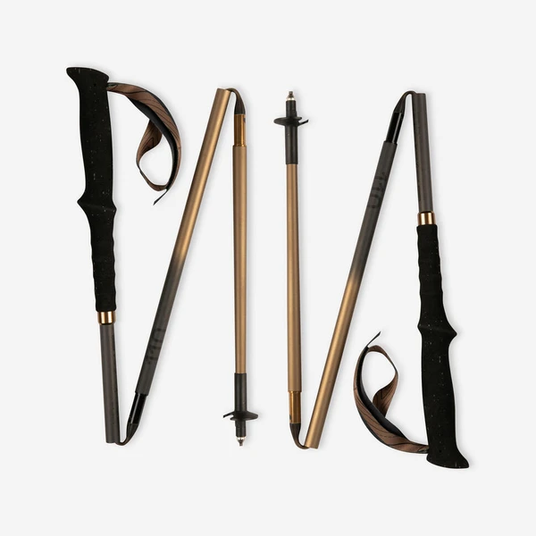 BÂTONS TRAIL RUNNING PLIABLES CARBONE 3 BRINS