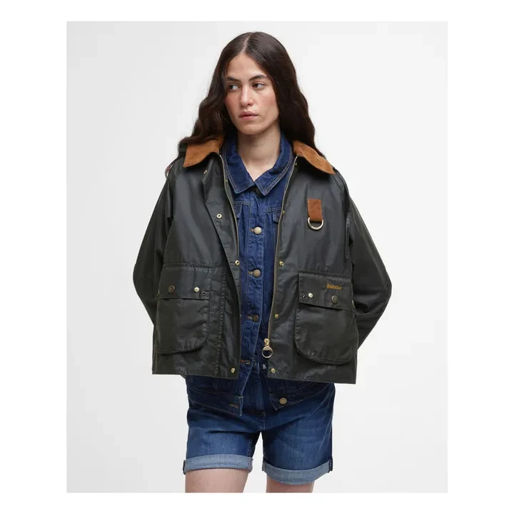 Veste Erma Wax | Vert olive