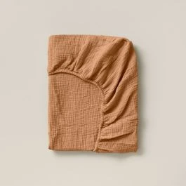 Draps pour cododo en gaze de coton 45x90 | Caramel✔️ Petite Amélie