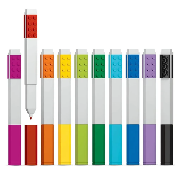 Lot de 10 feutres 5008256 | Autre | Boutique LEGO® officielle FR