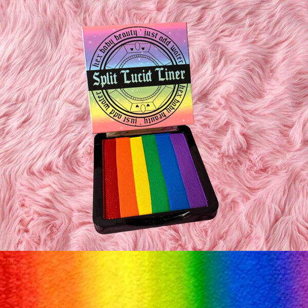 "Radiant Rainbows" Split Lucid Liner