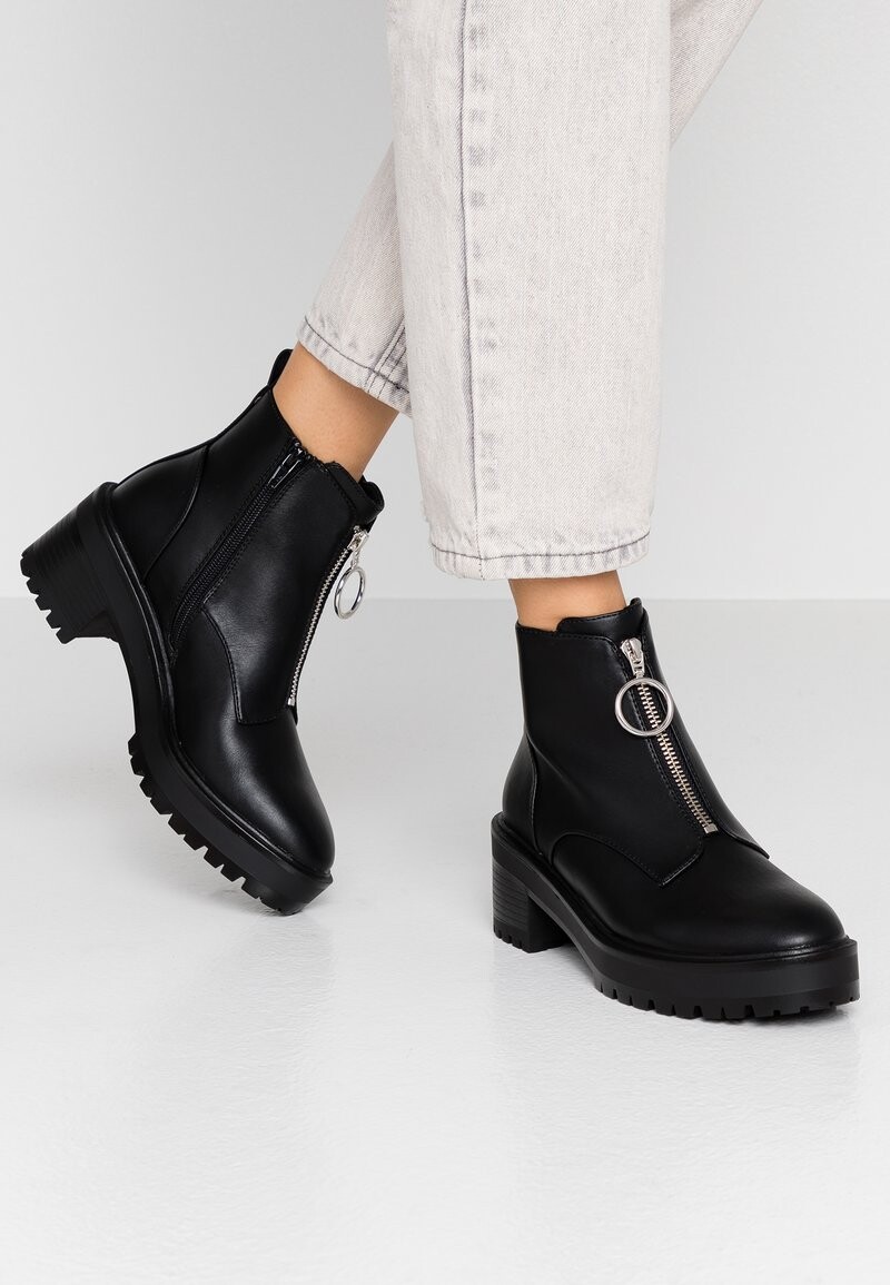 Boots à talons - black