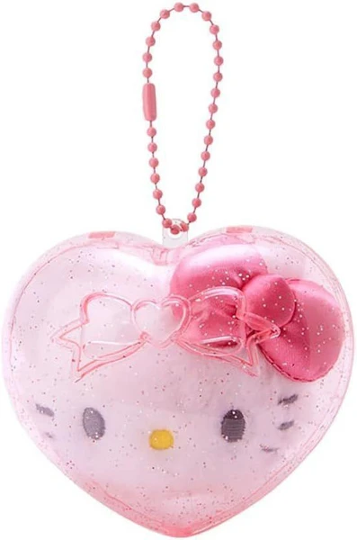 Sanrio Mascot Holder in Case - Hello Kitty (Clear and Plump 3D)