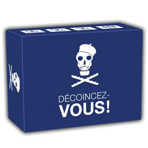 Décoincez-Vous ! Jeu de société et de fête pour Adultes adeptes de l’Humour Noir | Fous rires garantis Pendant Les fêtes et soirées Entre Amis | 3 à 10 Joueurs à partir de 16 Ans, 400 Cartes