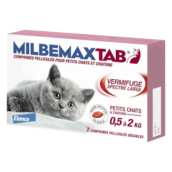 Antiparasitaire externe et/ou interne pour chats/chatons