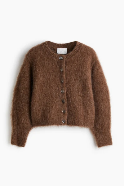 Gilet en mohair mélangé