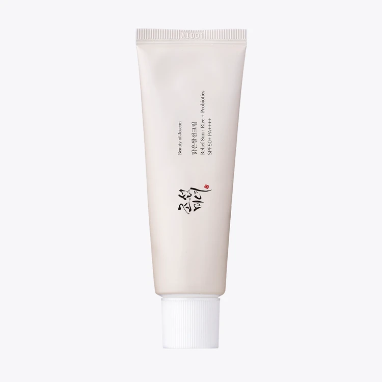 Crème Solaire Riz & Probiotiques - SPF50+